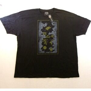Game of Thrones Graphic T-Shirt Mens 3XL Black New Westeros Map Sigils HBO